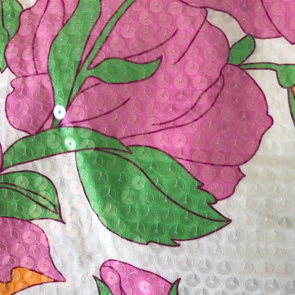 Kate Spade Floral Sequin Skirt ♠️ - Picture 2 of 6